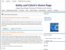 Tablet Screenshot of kathyandcalvin.com